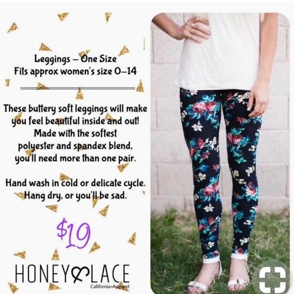 Honey and Lace leggings - Picture 4 of 4